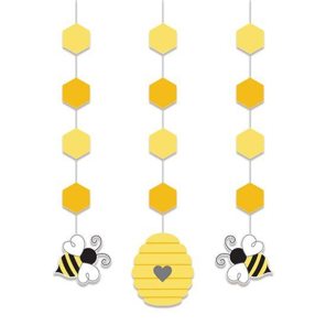 Hangdecoratie bumblebee baby (3st)