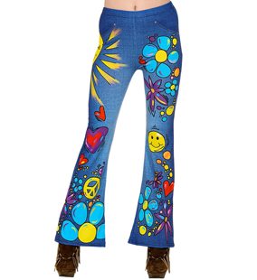 Hippie leggings pants
