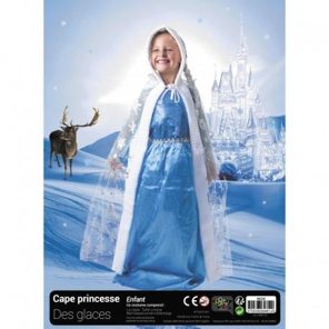 Ice princess cape for children