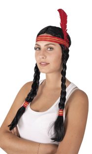 Indian wig
