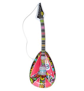 Inflatable hippie guitar/mandolin