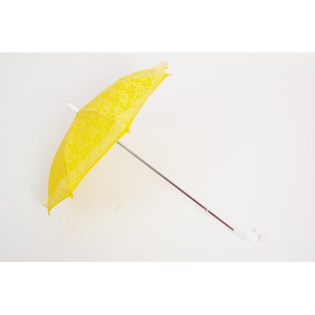 knal schuifelen Prik Kanten paraplu geel