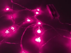 Led lumières fuchsia 2 mètres