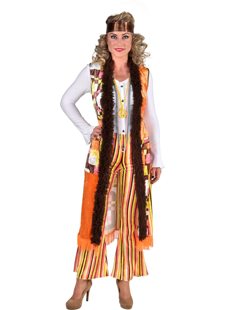 Long hippie pants with vest