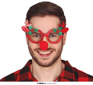 Lunettes de Noël renne