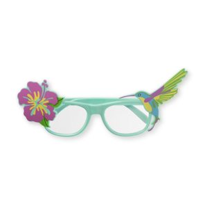 Lunettes tropicales avec colibri