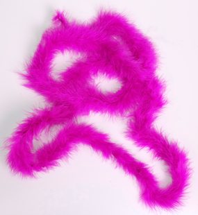 Marabou dunne boa fuchsia