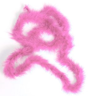 Marabou dunne boa lichtroze