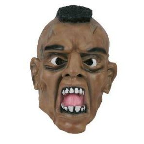 Mask man with Mohawk