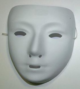Masque PVC Blanc KID 8/12/@12