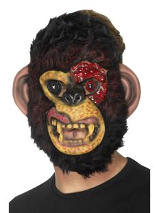 Masque de singe zombie
