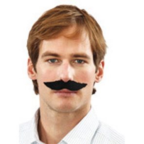 Mustache black Bart