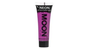 Neon UV face & body paint intense purple 12ml