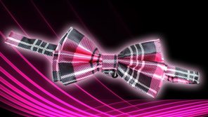 Noeud papillon Burlington en rose vif