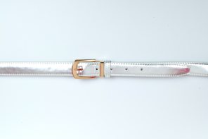 Party disco riem ceintuur zilver