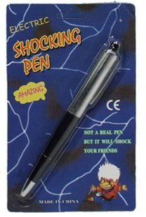 Pen met elektrische schok fopartikel