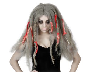 Perruque Zombie Halloween