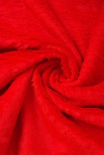 Pluche kort 2.5M Rood