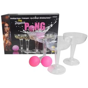 Prosecco pong (12 bekers, 3 ballen)
