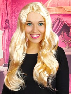 Pruik Gudula blond