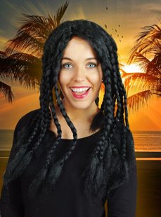 Pruik met dreadlocks unisex Groovy