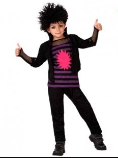 Punk costume for children