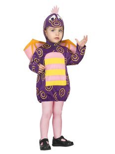 Purple baby dragon costume