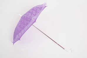 Purple lace umbrella