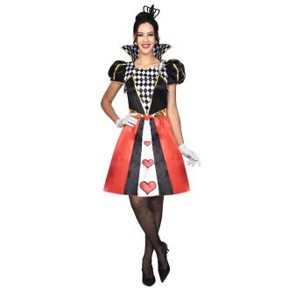 Queen of hearts ladies costume