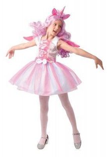 Robe de costume de filles licorne