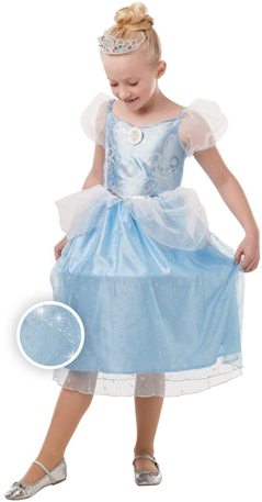Robe paillettes Cendrillon pour filles Disney