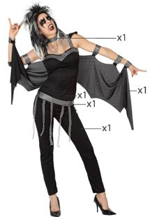 Rocker lady costume