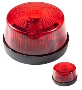 Rode lamp met sirene