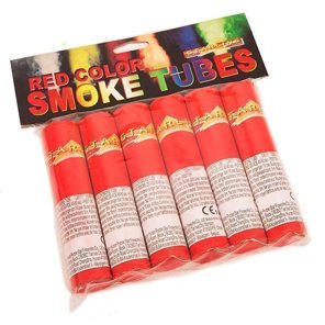 Rookbom rood 15 gram 6 stuks (per pak)