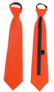 Satijnen das rood