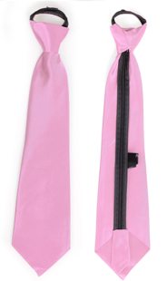 Satijnen das roze