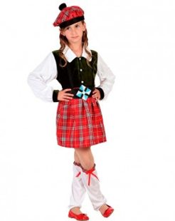 Scottish costume child girl