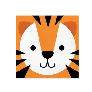 Serviettes Tiger (33cm, 16pcs)