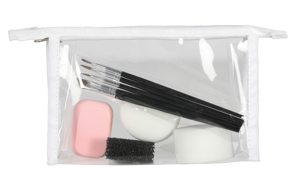 Set de maquillage accessoires avec pinceaux et éponges