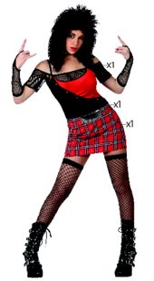 Sexy punk costume