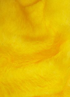 Short plush fabric 2.5M Geel