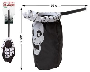 Skeleton candy catcher