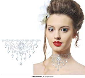 Strass à coller au cou