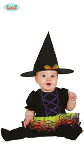 Super Mignon bébé costume de sorcière
