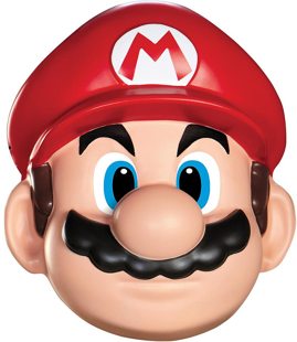 Super mario masker voor kinderen