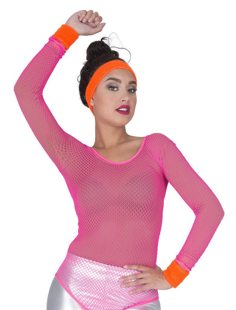 Sweatbands fluo orange