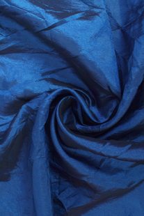 Taft gekreukt 2M Blauw