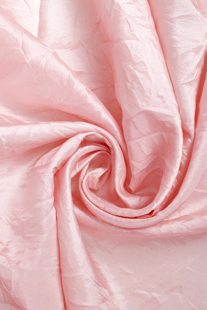 Taft gekreukt 2M Licht rose