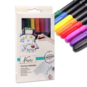 Textile markers (8pcs)