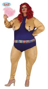 Thickening costume drag queen